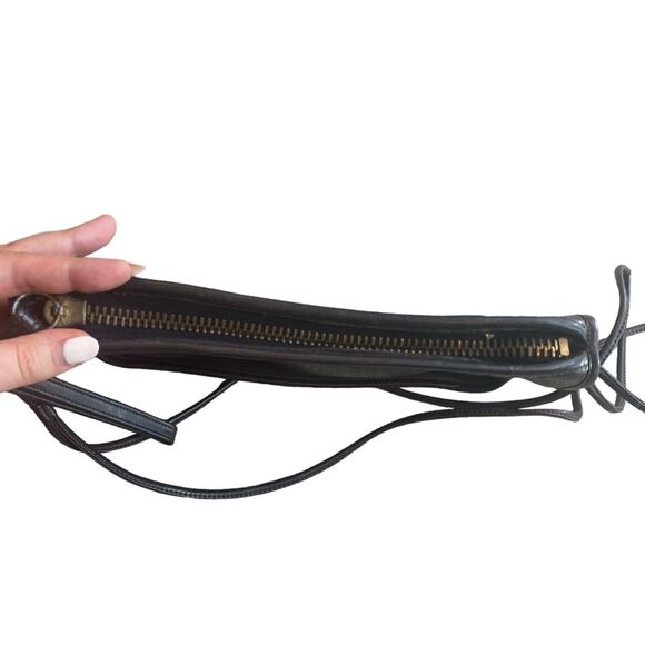 Vintage Coach Clutch Shoulder Bag Brown Full Grain‎ Leather Old Money Quiet Luxe - Picture 6 of 12